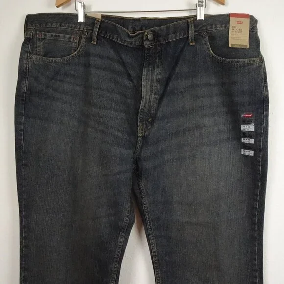 Levi's 559 Relaxed Jeans Men's Size 50x30 Blue Denim Straight Leg